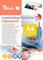 Peach Laminierfolien A4 - 125 mic - 100 pouches - glänzend HighSpeed - einsetzbar in A3 Laminiergeräten aller Markenhersteller - PP525-22