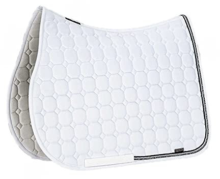 Equiline Saddle Pad Octagone RIO DR wh
