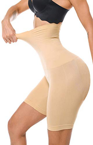 Fajas Reductoras Mujer Moldeadora Vientre Plano Levanta Gluteos Invisible sin Costuras Faja Reductora Mujer Adelgazante Faja Postparto recuperación abdominal, Fajas Colombianas Braga Faja Reductora