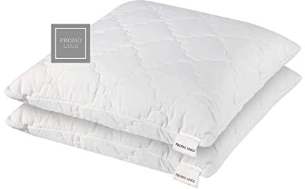 Promo Linge Lot de 2 Oreillers, Coussins à Mémoire de Forme, Spécial Cervicale (60x60 cm)