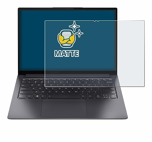 BROTECT Entspiegelungs-Schutzfolie für Lenovo Yoga Slim 7 Pro 14 Matte Displayschutz-Folie, Anti-Reflex, Anti-Fingerprint