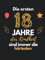 Die ersten 18 Jahre der Kindheit sind immer die härtesten: Gästebuch zum 18. Geburtstag für Männer und Frauen 18er Geburtstagsdeko Buch Zum Eintragen/Ausfüllen Hardcover