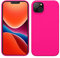 kwmobile Cover per Apple iPhone 14 Plus Custodia - Back Case per Caricatore Wireless - Antiurto e Flessibile in Silicone TPU - rosa shocking