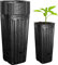 20Pcs Tall Tree Pots,Plastic Deep Nursery Treepots,20cm/7.8inch Tall Seedling Flower Plant Container Pots for Indoor Outdoor Garden Plants