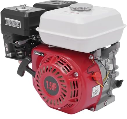 Motore a 4 tempi, motore a benzina GX210 7,5 CV, motori a quattro tempi, motore Kart Engine, motori, generatore portatile a gas, generatore di corrente per idropulitrici e altro ancora (7,5 CV)