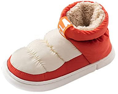 Stallschuhe Damen Gummistiefel Damen Gelb Damen Schneestiefel und Winter Indoor und Outdoor Mode bequem High Top warm rutschfest Reitstiefel Kinder Stiefel Damen Mit Absatz (Beige, 37)