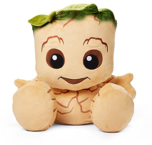 Disney Store Official - Guardians of The Galaxy - Groot - Big Feet Kuschelpuppe - 38 cm/15 - Knuddeliges Plüsch-Baumwesen - Marvel Superheld - Stofftier - Ab der Geburt