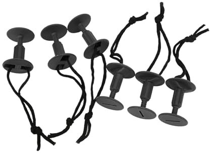 Qsvbeeqj 6 Stücke Komfortable Bodyboard Surfbrett Leine Stecker & String Surfbrett Leine Bein Seil Stecker Mit Schnur String Dauerhafte