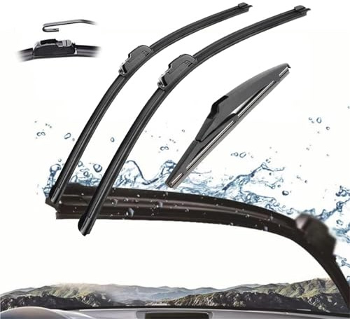 For LEXUS CT 200h CT200h 2010-2020 Front Rear Wiper Blades Brushes Cutter Accessories J Hook 2010 2011 2012 2013 2014 2015 2016