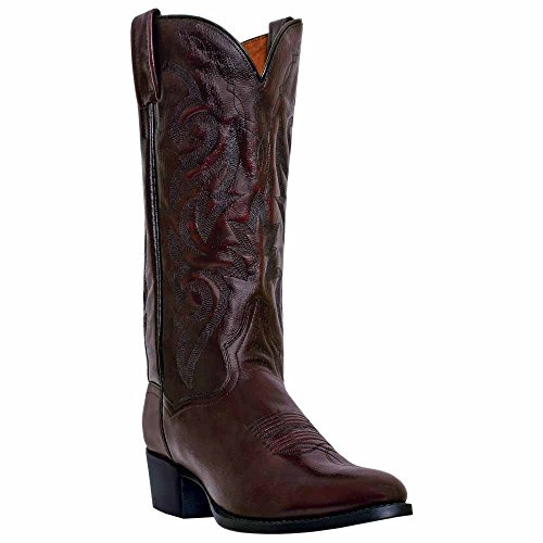 Dan Post mens Milwaukee western boots, Black Cherry, 10.5 Wide US