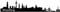 Samunshi® Autoaufkleber Hamburg Aufkleber Skyline 20 x 4cm schwarz