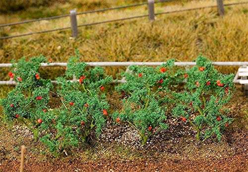 Faller 181259-18 Tomatenpflanzen, Zubehör für die Modelleisenbahn, Modellbau, Nicht Gelehrt