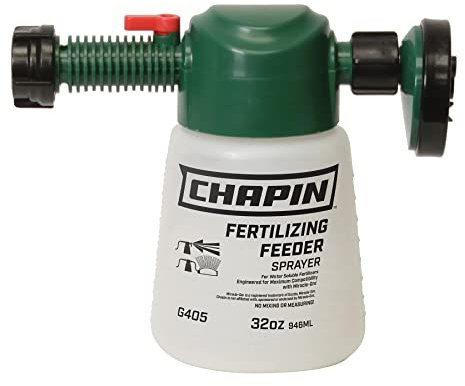 Chapin G405 Fertilizer Feeder Hose End for Dry and Water Soluble Fertilizers, (1 Sprayer/Package)