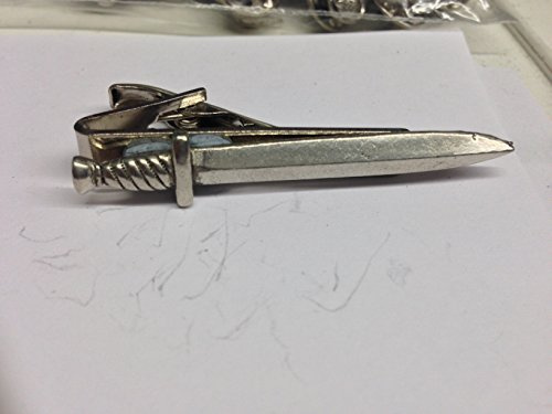 Sword PP-G68 Krawattenklammer aus englischem Zinn, 4 cm lang