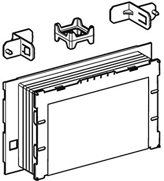 Geberit Rohbauset (für Betätigungsplatte Sigma 60, flächenbündig, für Abdeckplatten Reihe Sigma) 243.168.00.1