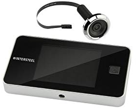 Intersteel Digitaler Türspion, mit extra großem 8,1 cm Schirm und Türkamera für 38 bis 72 mm dicke Türen