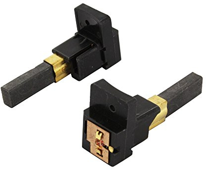 Escobillas de Carbono y Vivienda para Motor de aspiradora Compatible con Dyson DC05, DC07, DC08 (32 x 11 x 7 mm, Paquete de 2)