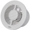 Europlast Ø 125mm Extracteur d'Air Silencieux Avec Minuterie - Ventilateur Salle de Bain Blanc - Ventilateur Mural pour Cuisine WC Salle de Bain