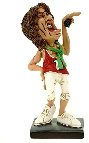 Joh. Vogler GmbH Funny Live Rockstar Mick by Warren Stratford lustige Figur Skulptur Karikatur