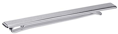 Krawattenspange Krawattenklammer 925 Silber mattiert für die Herrenkrawatte