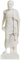 Griechische Philosoph Sokrates-Figur Alabaster-Statue Athens Academy 23,1 cm