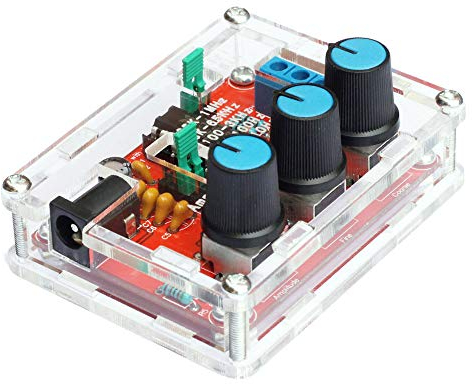Weytoll Kit generatore di segnale con funzione precisa XR2206 Modulo di frequenza Uscita sinusoidale triangolare quadrata Regolabile 1Hz-1MHz DC 9-12V