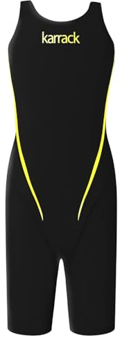 Karrack Girls Swimming Suit Sports Conjoined Girls Training Competition Children Swimming Suit