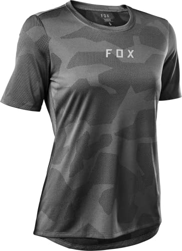 Fox Racing Camiseta Técnica Ranger Drirelease para Mujer, Gris, S
