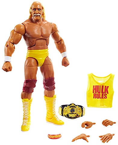 WWE GYC23 - Survivor Hulk Hogan Actionfigur, Elite Kollektion, ca. 18 cm groß, Figuren zum Spielen und Sammeln, Spielzeug ab 8 Jahren