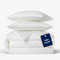 twenty:three Lyocell Bettwäsche (1x) 200x220 + (2X) 40x80 Gray-White - 100% Tencel - Gewonnen aus Eukalyptus - Hochwertig - Nachhaltig - Atmungsaktiv - Luxus - Hypoallergen