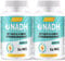 NADH 50mg, Hochdosiert Zusammengesetzte Formel mit Coenzyme Q10, ATP-Produktion, 60 Kapseln (2er Pack)