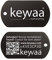 keywaa® QR-Code Schlüssel- und Gepäckanhänger inkl. Lost & Found