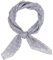 FAIRYGATE Schal Grau Damen Schal Chiffon fein seidig groß mit bunten Prints Halstuch Tuch für Frauen Kopftuch Halstuch Schal Seidenschal Elegante DA2819