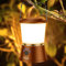 Blukar LED Campinglampe Tragbar, Superhell Camping Laterne Aufladbar Zeltlampe mit Haken, Stufenlos Dimmbar & 5 Leuchtmodi, 8+ Std. Dauer, Notfallleuchte für Camp, Stromausfall-Dunkelbraun