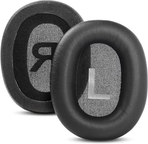 H12 ANC Ear Pads Ear Cushions Replacement Compatible with Mpow H12 ANC / H10 / RCA H033C Noise Cancelling Headphones Protein Leather Earpads