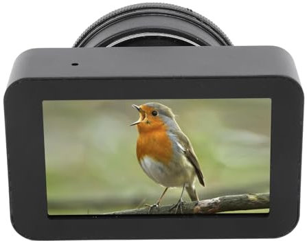 Caméra Oculaire électronique 4K, Caméra Télescope Couleur, Visualisation en Temps Réel, Prise en Charge de la Carte Mémoire, Amplificateur HD d'image de Télescope Numérique pour