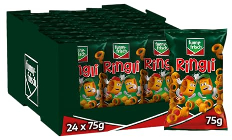 funny-frisch Ringli Paprika, 24er Pack (24 x 75 g)
