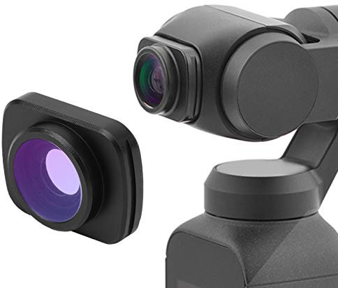 Portable Wide Angle Camera Lens, Magnetic Anamorphic Lens with Stable Shooting, Optical Glass Coating for OSMO 2, 1 Accessories