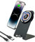 Mag-Safe Induktive Handy Ladestation, Magnetisches Kabelloses Ladegerät Wireless Charger Stand für iPhone 16 15 14 13 12 Pro Max, Google Pixel 9 Pro 8a 7, Samsung Galaxy S25 Ultra S24 S23 S22 S21 S20