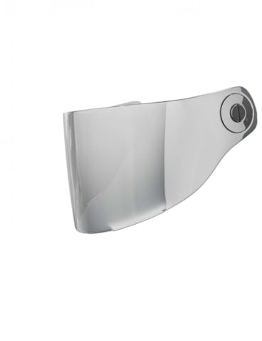 John Doe Visiera adatta per casco JD One Race Only, anti-appannamento, Silver Mirror
