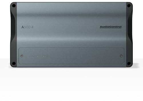 AudioControl A600.4 Amplificatore Audio 4 Canali Auto Grigio