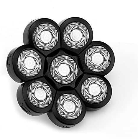 Haar Trimmer Doppel Klinge Elektrische Rasierer Ersatzklinge Für Kahle Männer 5/6/7/8 Köpfe Elektrisch Rasiermesser FO Ersatz Raser Kahle