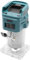 WindWilder Fresa compatta 600 W, fresatrice per bordi per lavorazione del legno, 28000 giri/min, fresatrice a batteria DC903 W, profondità massima 20 mm, per trapano da 6 mm/6,35 mm, 9 x 8 x 18 cm