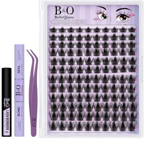 B&Qaugen MHkit-Wild Rose-CC 8-18 Faux cils Boucle D 12 mm