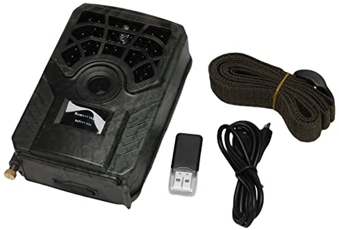 Fuhjythy PR300C Hunting Camera 12MP 120 Degrees Sensor Wide Angle Infrared Night Vision Wildlife Trail Thermal Imager Video Cam