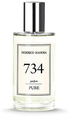 PURE 734 Damenduft FEDERICO MAHORA 50 ml kraftvoll, ungezähmt orientalischer Charakter, mit markanter, blumiger Tiefe