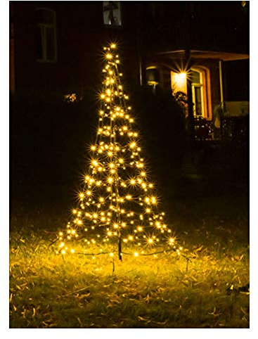 Galaxy LED Tannenbaum 200cm mit 240 warmweißen und 60 blinkenden LED