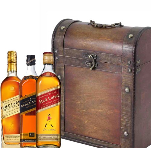 Treble Johnnie Walker Gift Set