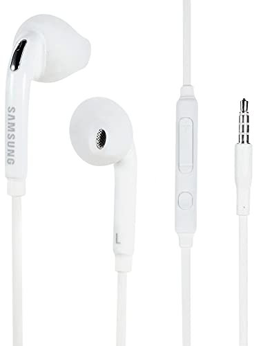 SAMSUNG EO-EG920BW Cellulare in Ear Cuffia kabelgebunden Bianco Lautstärkeregelung, Headset