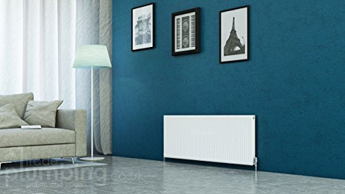 K-Rad Kompact Type 11 Single Panel Single Convector Radiator H500mm x 1H500mm White